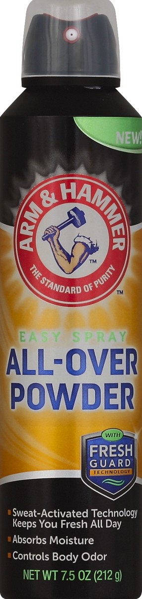 slide 1 of 2, ARM & HAMMER All-Over Powder 7.5 oz, 7.5 oz