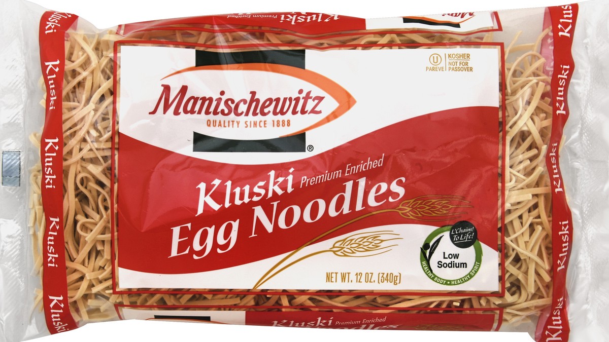 slide 4 of 5, Manischewitz Egg Noodles 12 oz, 12 oz