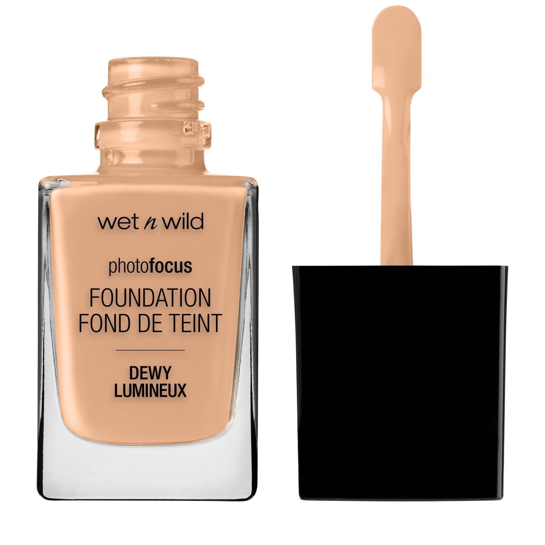 slide 1 of 3, Wet N Wild Photo Focus Dewy Foundation Classc Bg, 0.95 oz