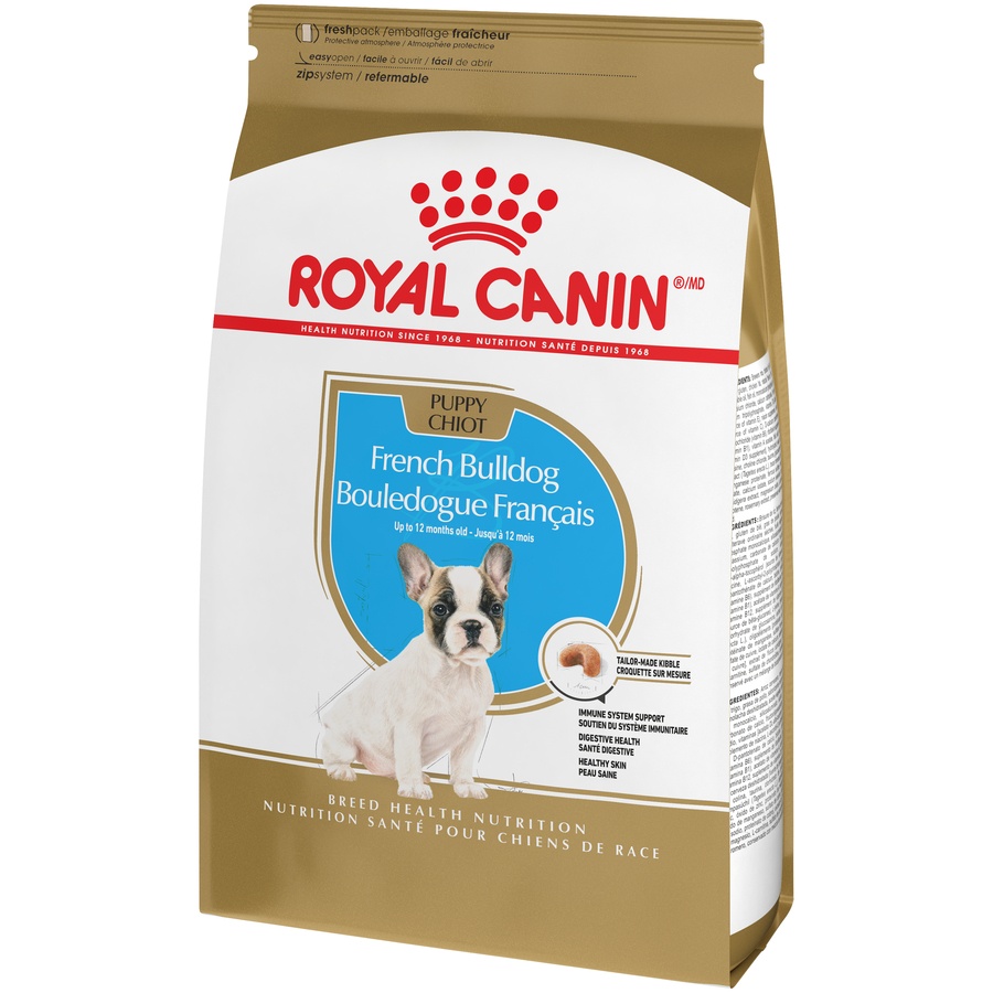 slide 6 of 9, Royal Canin Breed Health Nutrition French Bulldog Puppy Dry Dog Food, 3 lb