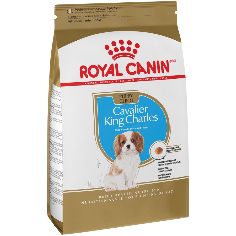 slide 2 of 9, Royal Canin Breed Health Nutrition Cavalier King Charles Puppy Dry Dog Food, 3 lb