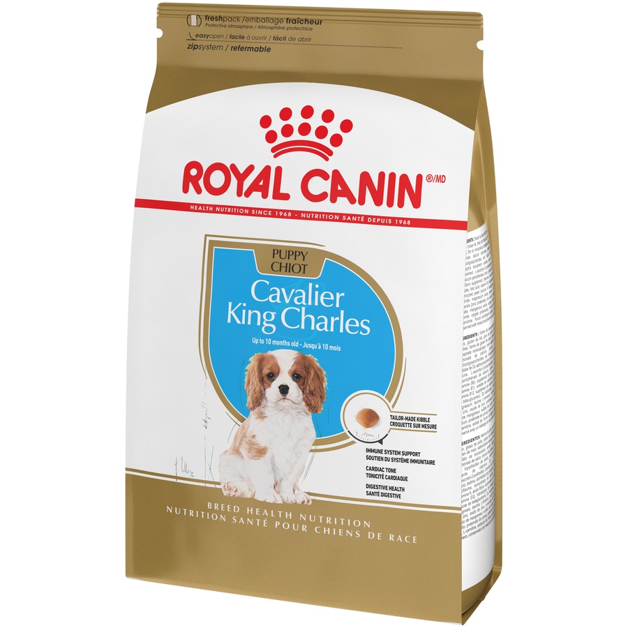 slide 7 of 9, Royal Canin Breed Health Nutrition Cavalier King Charles Puppy Dry Dog Food, 3 lb