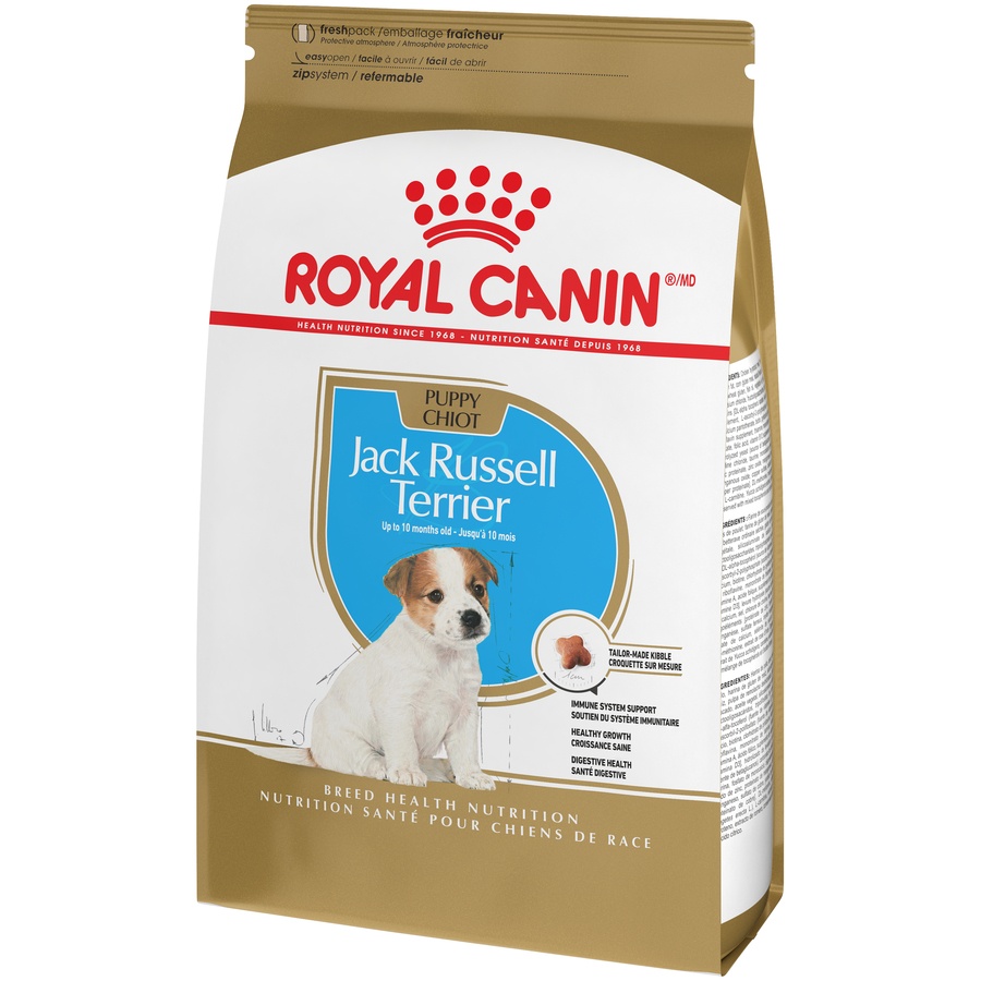 slide 4 of 9, Royal Canin Breed Health Nutrition Jack Russell Terrier Puppy Dry Dog Food, 3 lb