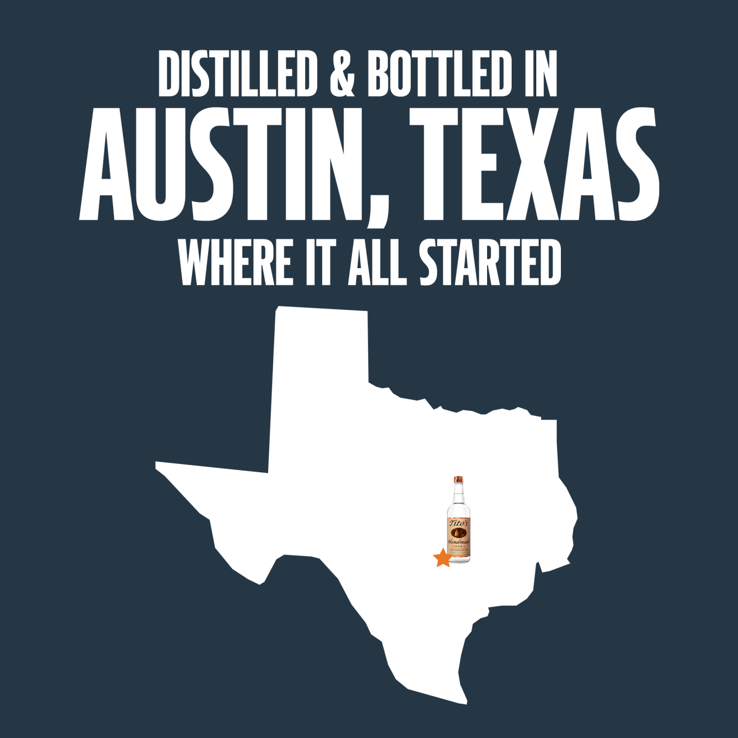 slide 5 of 5, Tito's Handmade Vodka 375 ml Bottle, 375 ml