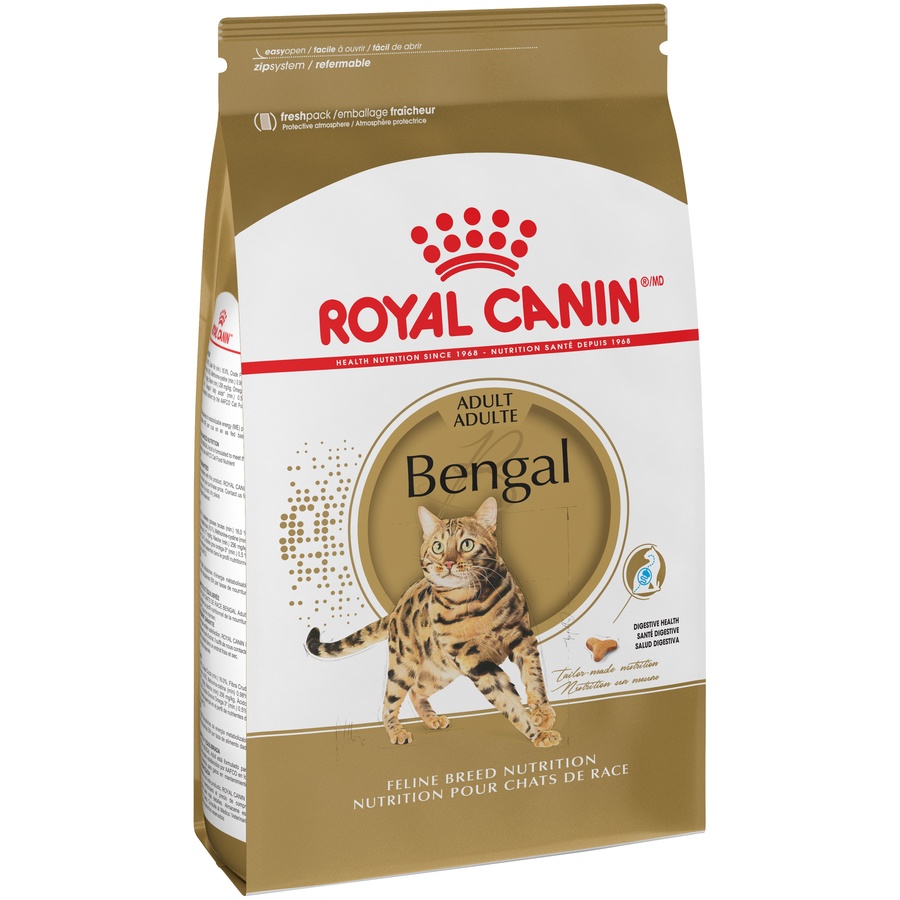 slide 5 of 9, Royal Canin Feline Breed Nutrition Bengal Dry Cat Food, 7 lb