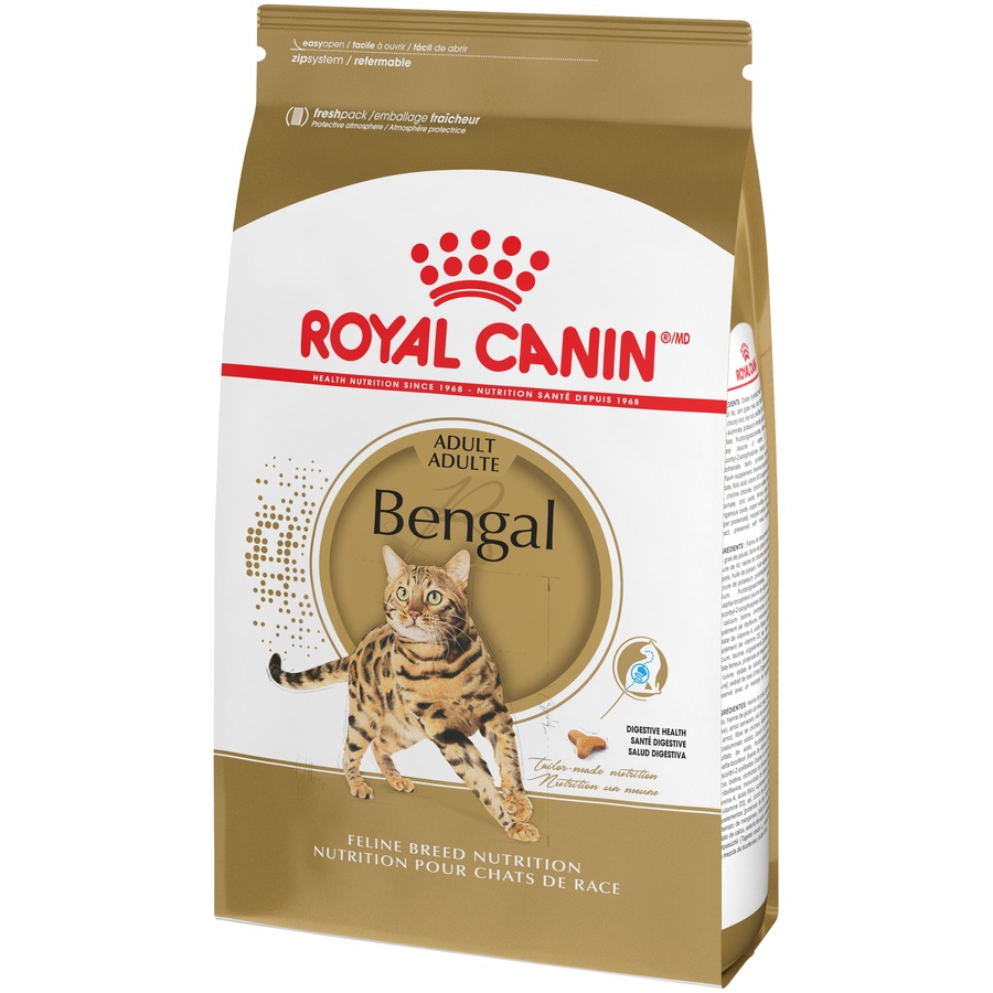 slide 8 of 9, Royal Canin Feline Breed Nutrition Bengal Dry Cat Food, 7 lb