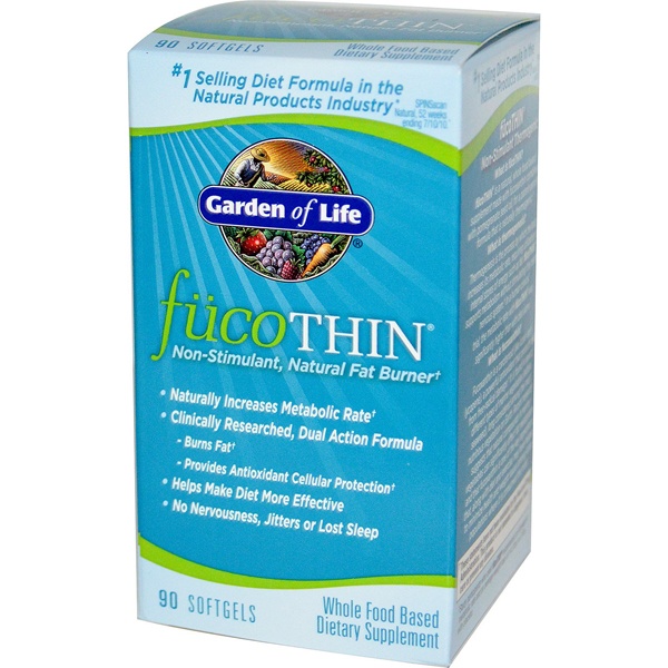 slide 1 of 1, Garden of Life Fuco Thin Softgels, 90 ct