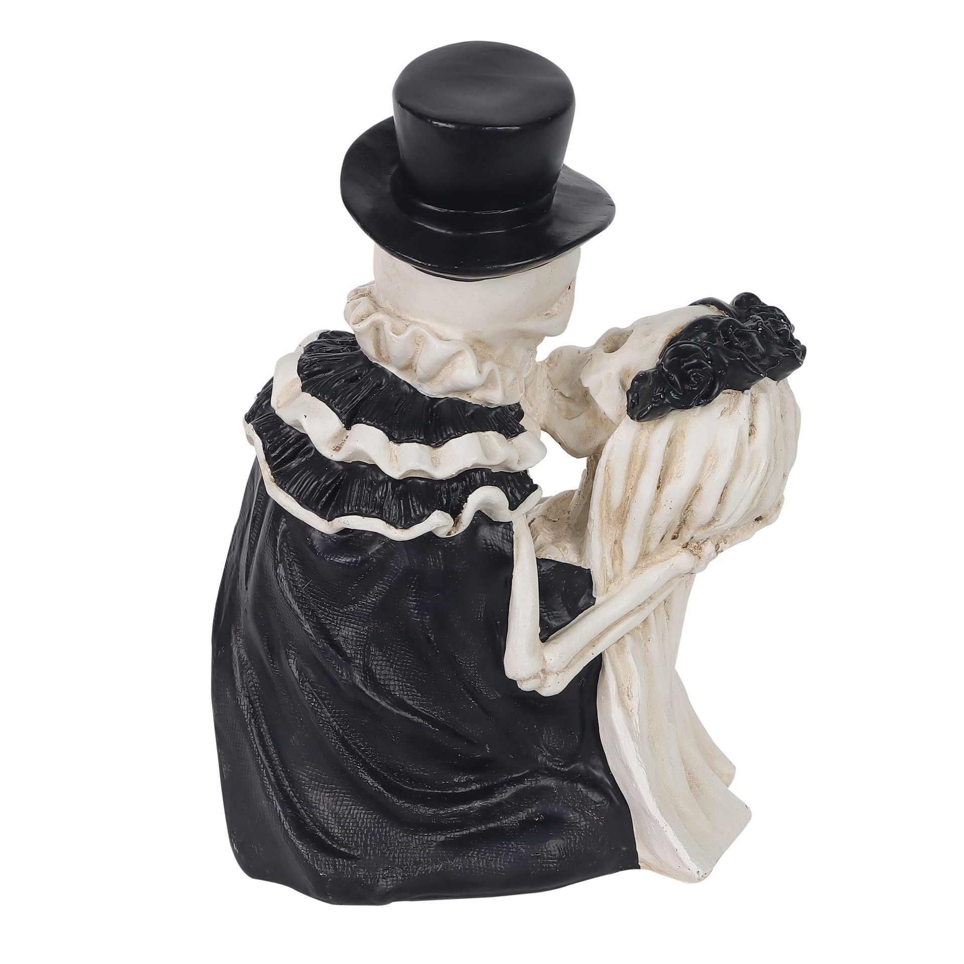 slide 4 of 6, 7.5" Couple Embrace Skeleton Tabletop Decor By Ashland, 5.13 in x 3 in x 7.5 in