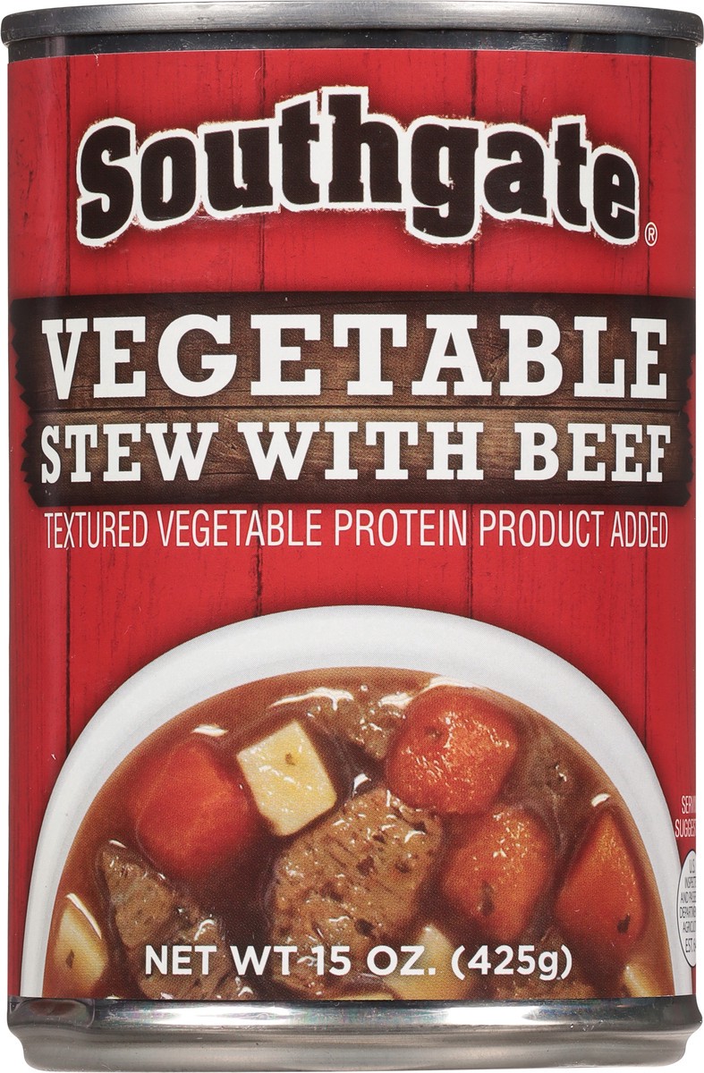 slide 2 of 13, Southgate Sgate Veg Beef Stew, 15 oz