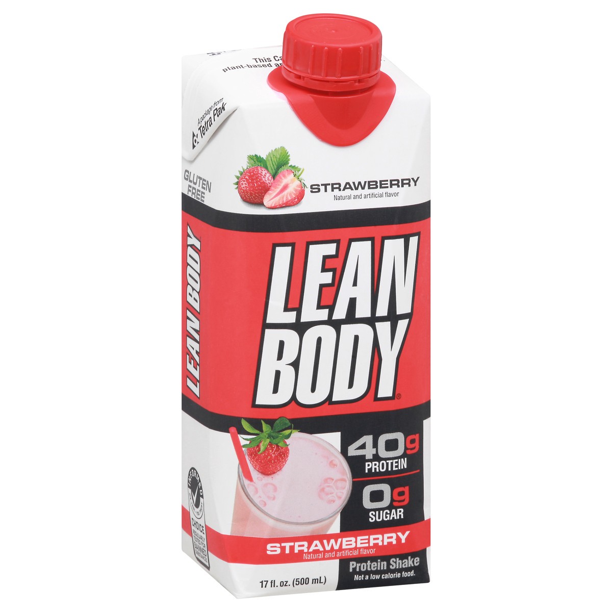 slide 2 of 9, Lean Body Strawberry Protein Shake 17 fl oz, 17 fl oz