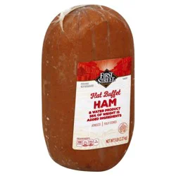 First Street Buffet Ham & Water
