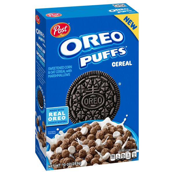 slide 1 of 1, 1/10 Post Oreo Puffs, 10 oz