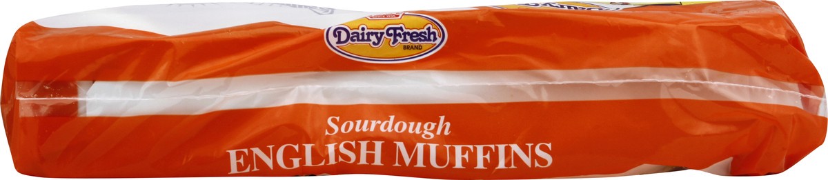 slide 2 of 13, Dairy Fresh Sourdough English Muffins 6 ea, 6 ct