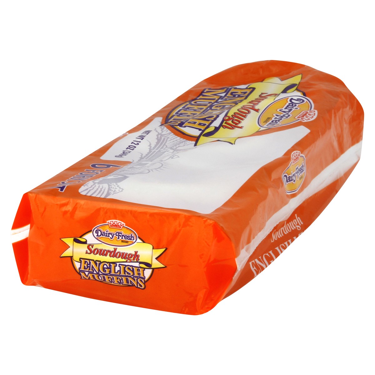 slide 7 of 13, Dairy Fresh Sourdough English Muffins 6 ea, 6 ct