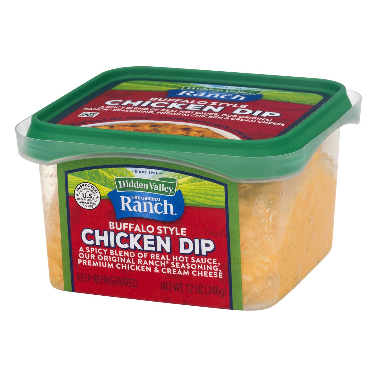 slide 12 of 13, Hidden Valley Buffalo Style Chicken Dip 12 oz, 12 oz