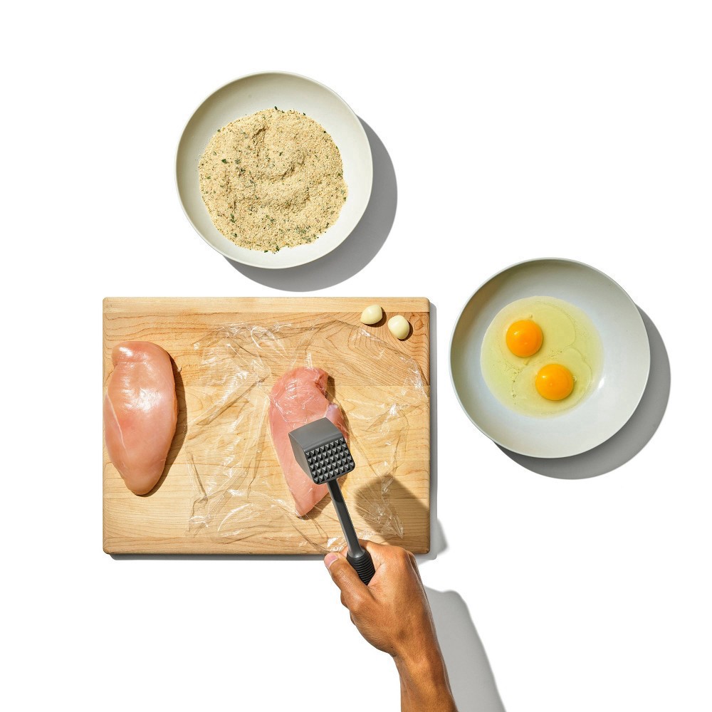 slide 6 of 11, OXO Meat Tenderizer Black, 1 ct