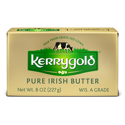 slide 1 of 17, Kerrygold Grass-Fed Pure Irish Salted Butter Foil, 8oz (WI), 8 oz