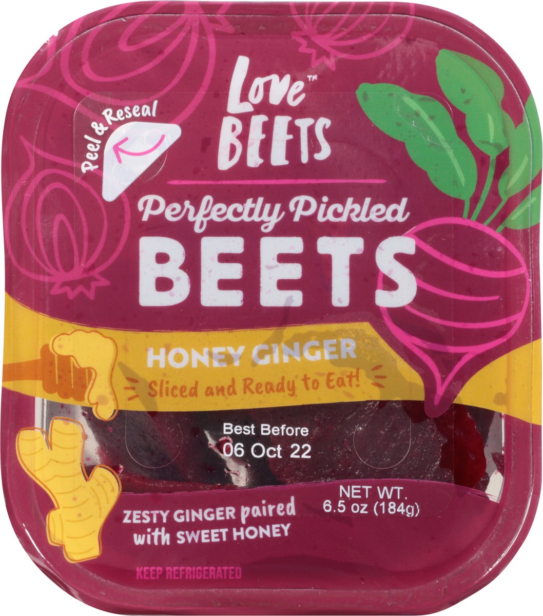 slide 4 of 9, Love Beets Honey Ginger Beets 6.5 oz, 6.5 oz