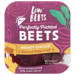 Love Beets Honey Ginger Beets 6.5 oz