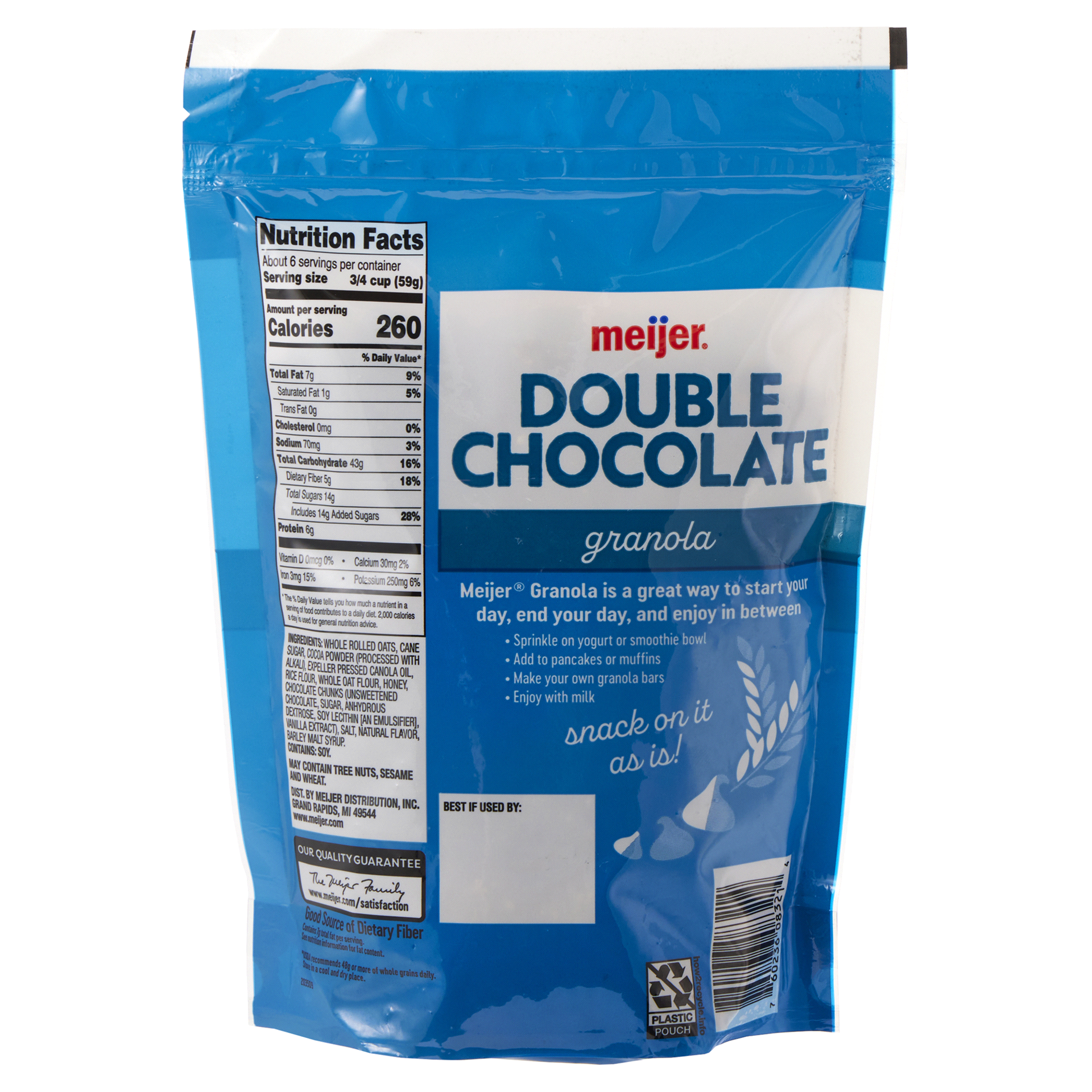 slide 9 of 13, Meijer Double Chocolate Granola, 13 oz