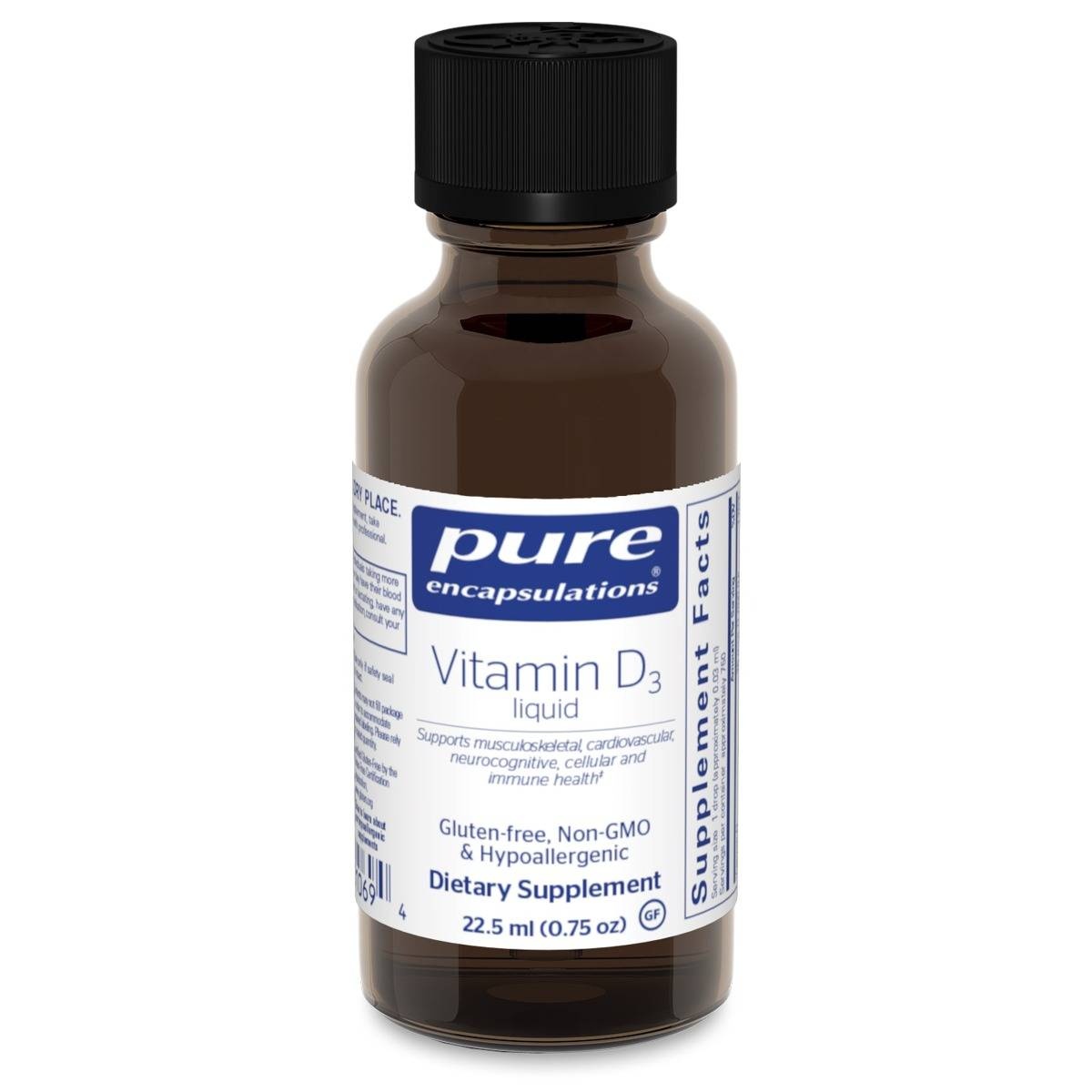 slide 1 of 1, Pure Vit.D3 Liquid, 1 ct