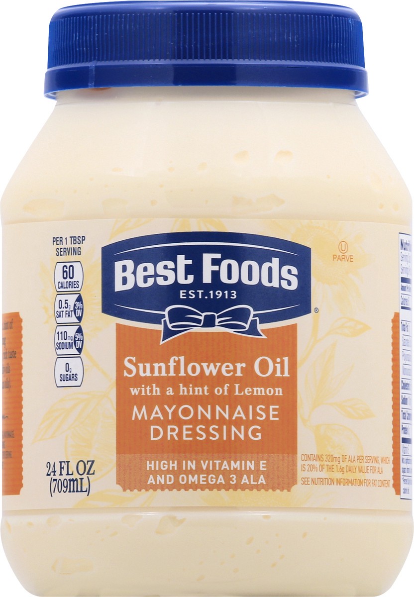 slide 1 of 8, Best Foods Mayonnaise Dressing 24 oz, 24 oz