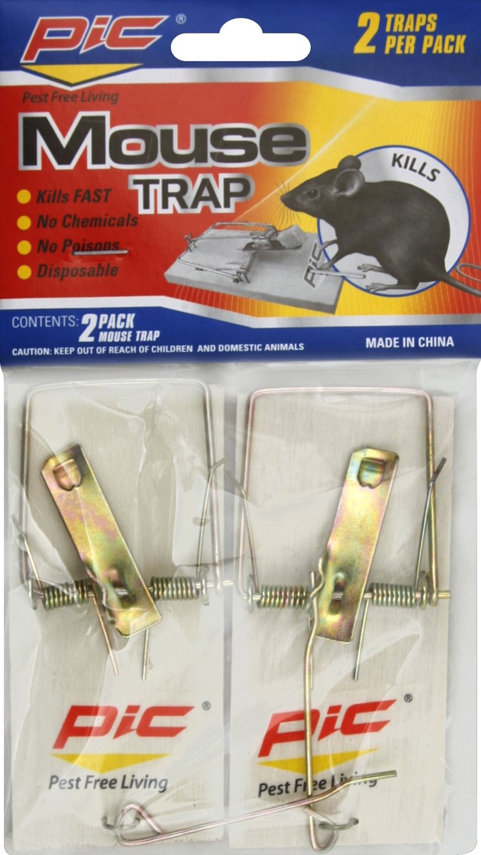 slide 2 of 2, PIC Mouse Traps 2 ea, 2 ct