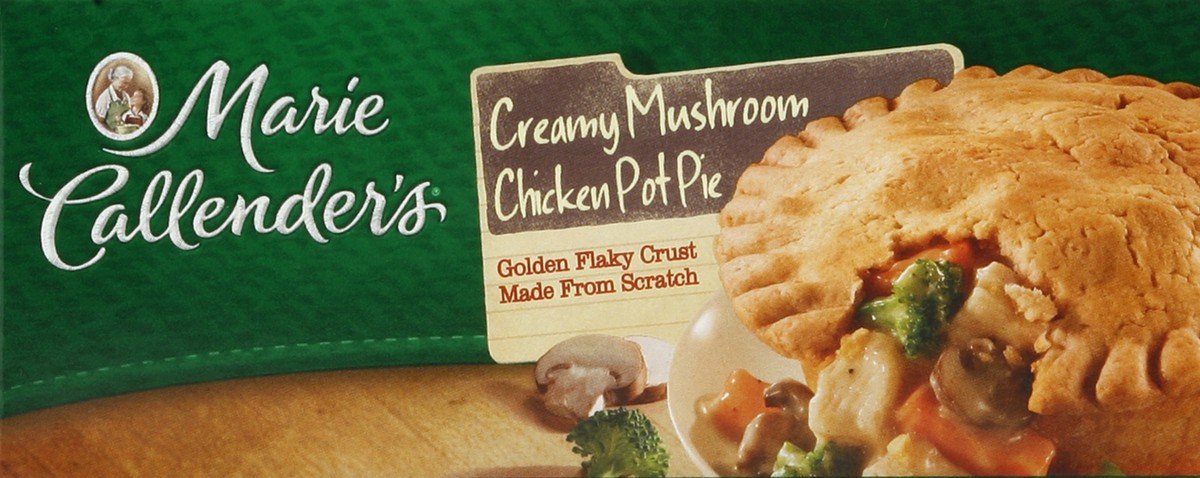 slide 4 of 4, Marie Callender's Frozen Pot Pie Dinner, Creamy Mushroom Chicken, 16 Ounce, 16 oz