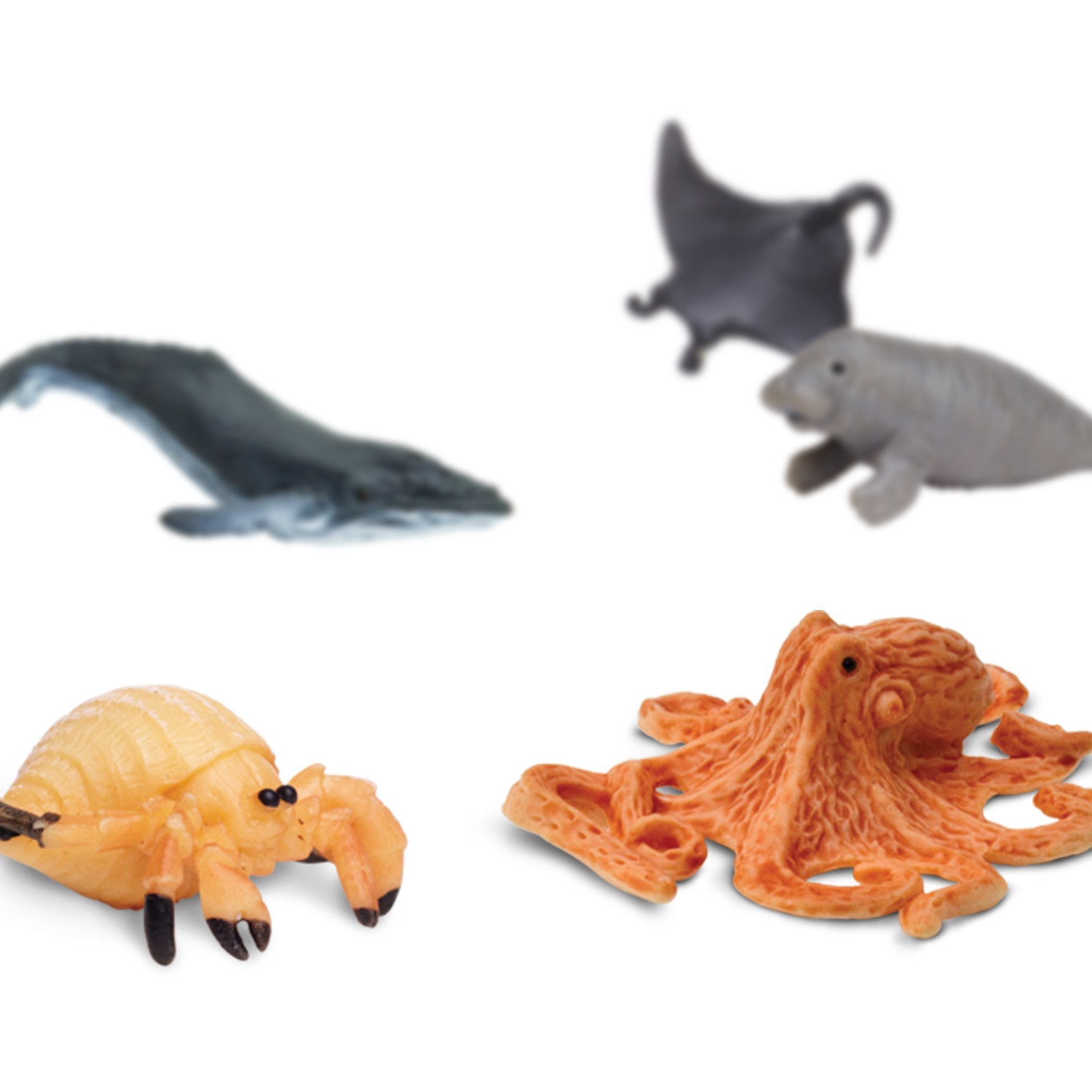 slide 4 of 4, Safari Ltd. Safari Ltd Good Luck Minis Sea Life Fun Pack, 4.02 in x 3.74 in x 0.39 in