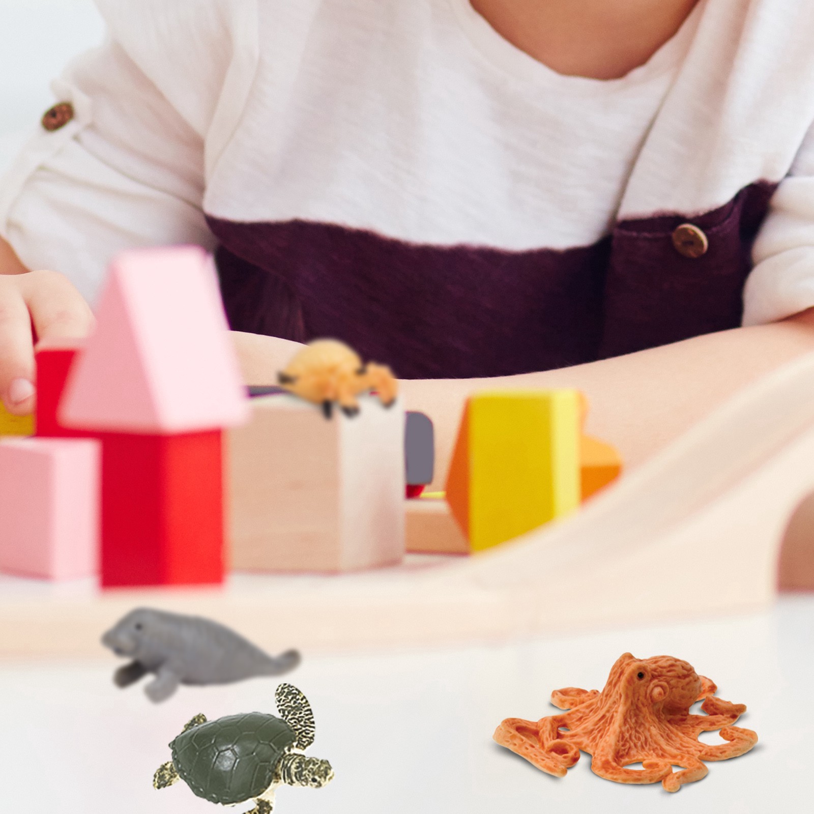 slide 2 of 4, Safari Ltd. Safari Ltd Good Luck Minis Sea Life Fun Pack, 4.02 in x 3.74 in x 0.39 in