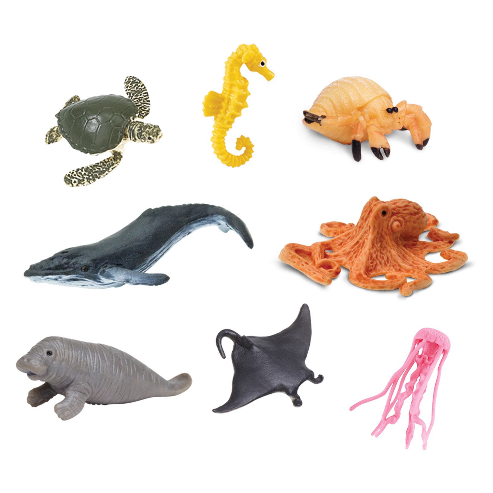 slide 3 of 4, Safari Ltd. Safari Ltd Good Luck Minis Sea Life Fun Pack, 4.02 in x 3.74 in x 0.39 in