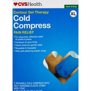 slide 1 of 1, CVS Health Gentle Fabric Cold Compress, Extra Large, 1 ct
