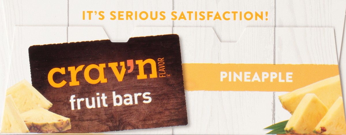 slide 14 of 15, Crav'n Flavor Pineapple Flavored Fruit Bars - 6 ea, 6 ct