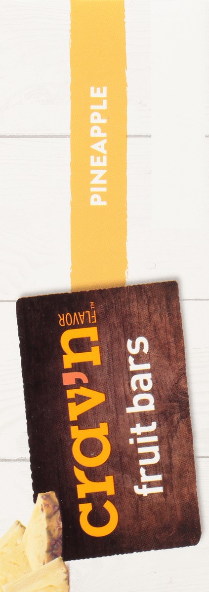 slide 2 of 15, Crav'n Flavor Pineapple Flavored Fruit Bars - 6 ea, 6 ct