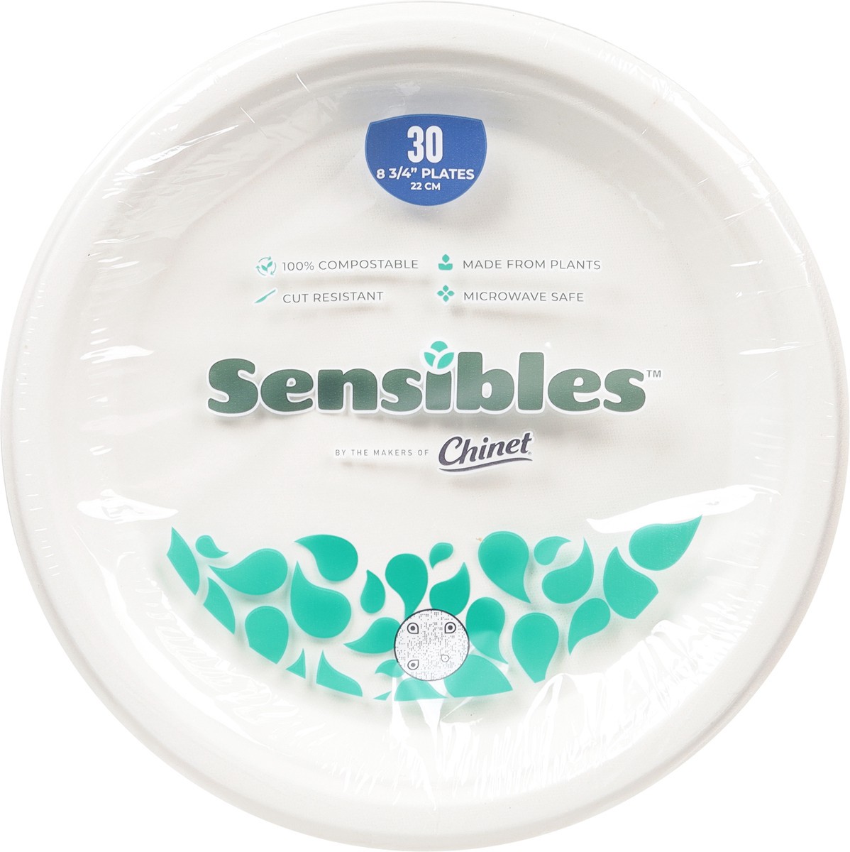 slide 11 of 13, Chinet Sensibles 8-3/4 Inch Plates 30 ea, 30 ct