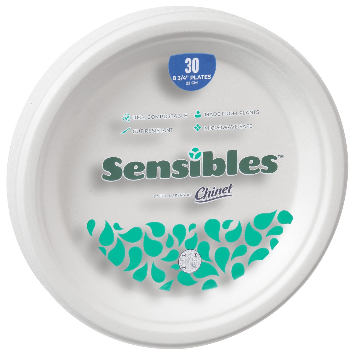 slide 10 of 13, Chinet Sensibles 8-3/4 Inch Plates 30 ea, 30 ct