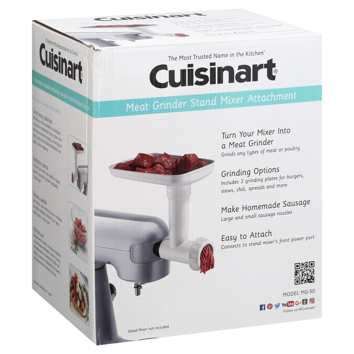 slide 11 of 11, Cuisinart Meat Grinder Stand Mixer Attachment, 1 ct