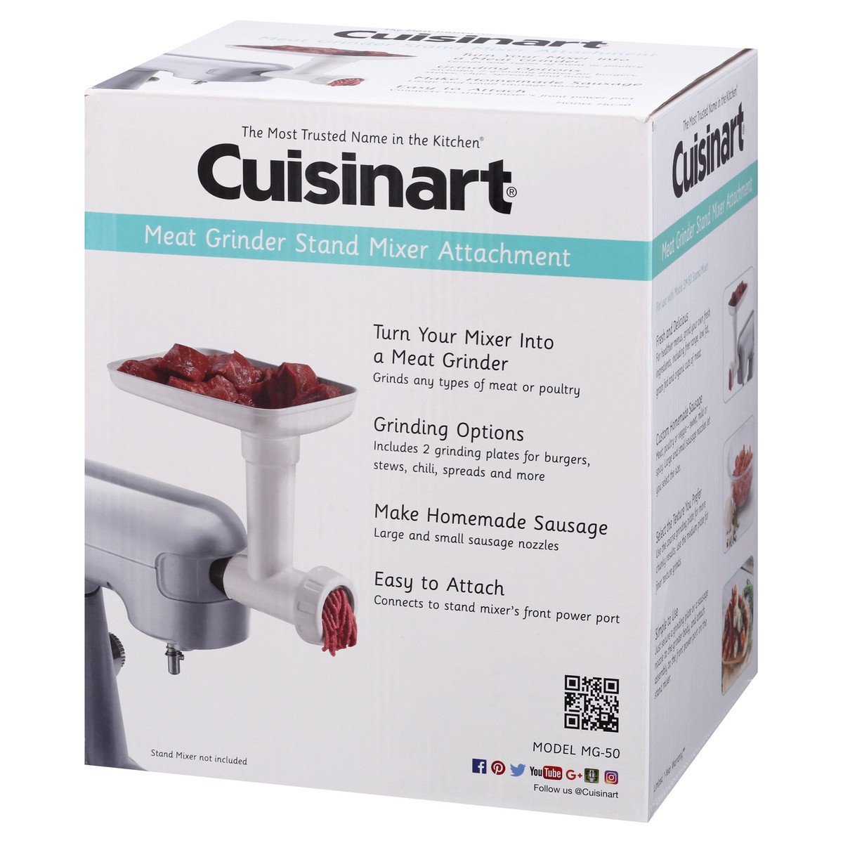 slide 2 of 11, Cuisinart Meat Grinder Stand Mixer Attachment, 1 ct