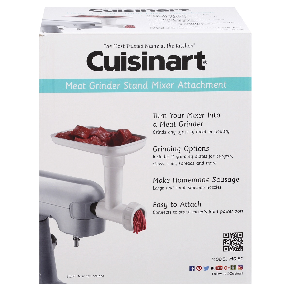 Cuisinart Meat Grinder Stand Mixer Attachment 1 ea 1 ea Shipt