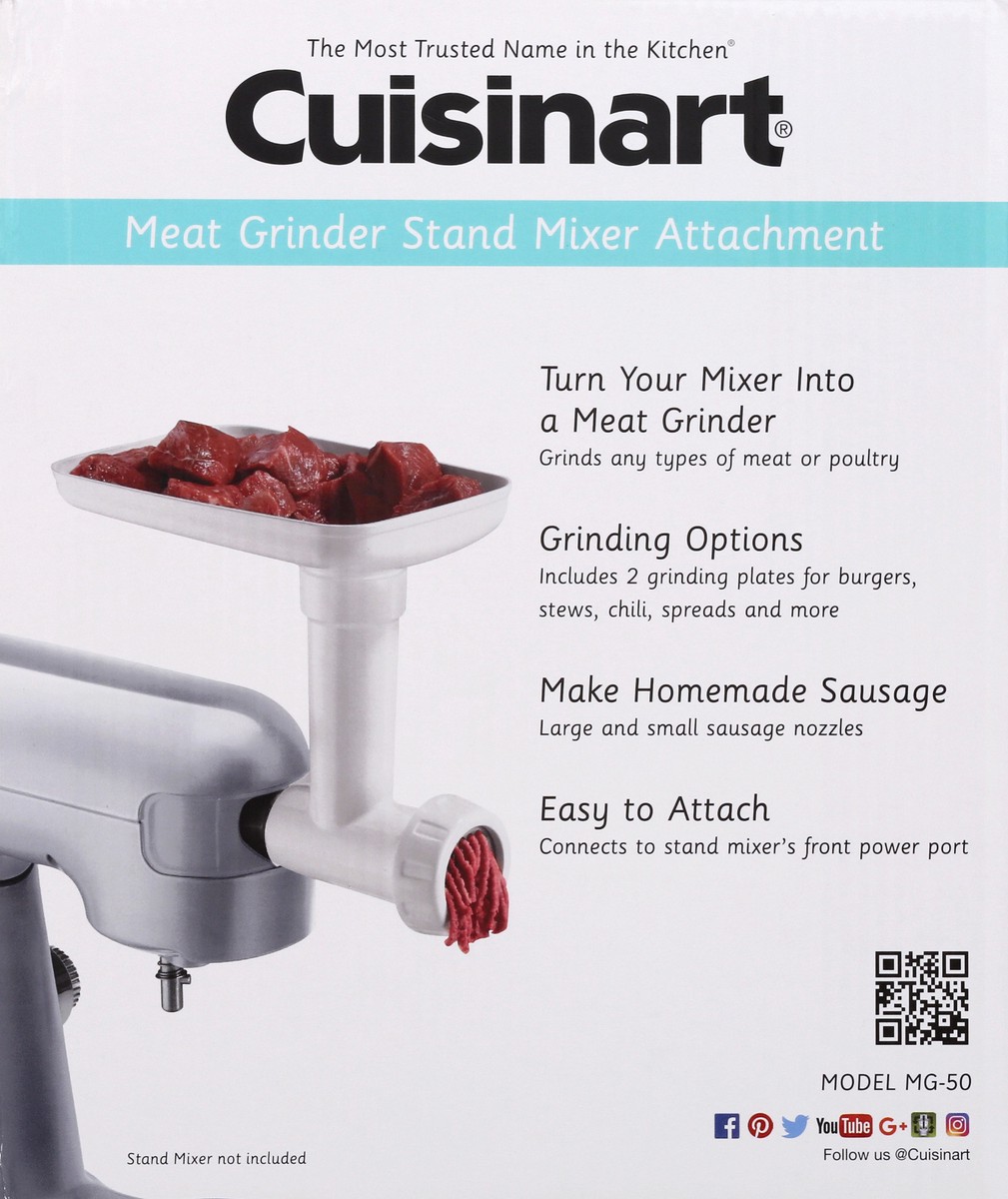 slide 10 of 11, Cuisinart Meat Grinder Stand Mixer Attachment, 1 ct