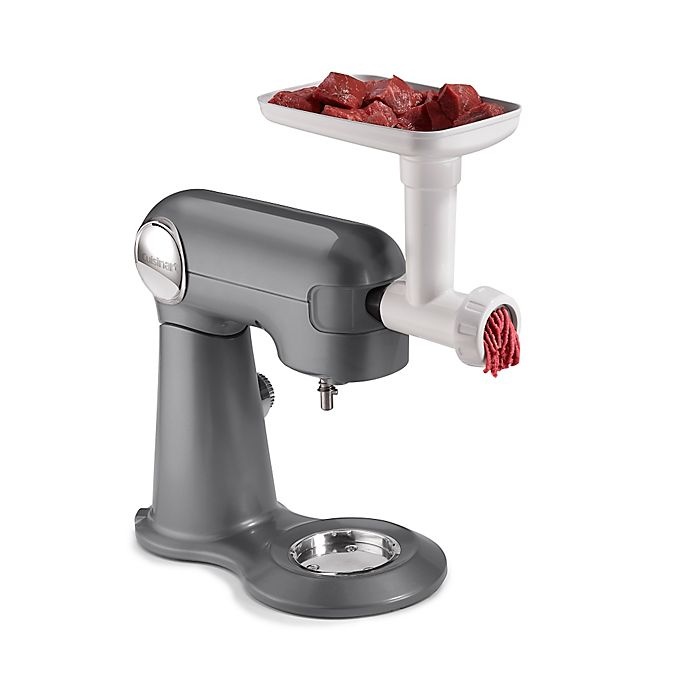slide 1 of 1, Cuisinart Meat Grinder Attachment - White, 1 ct