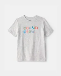 Carter's Toddler 'Cousin Crew' Graphic Tee - Grey - 2T