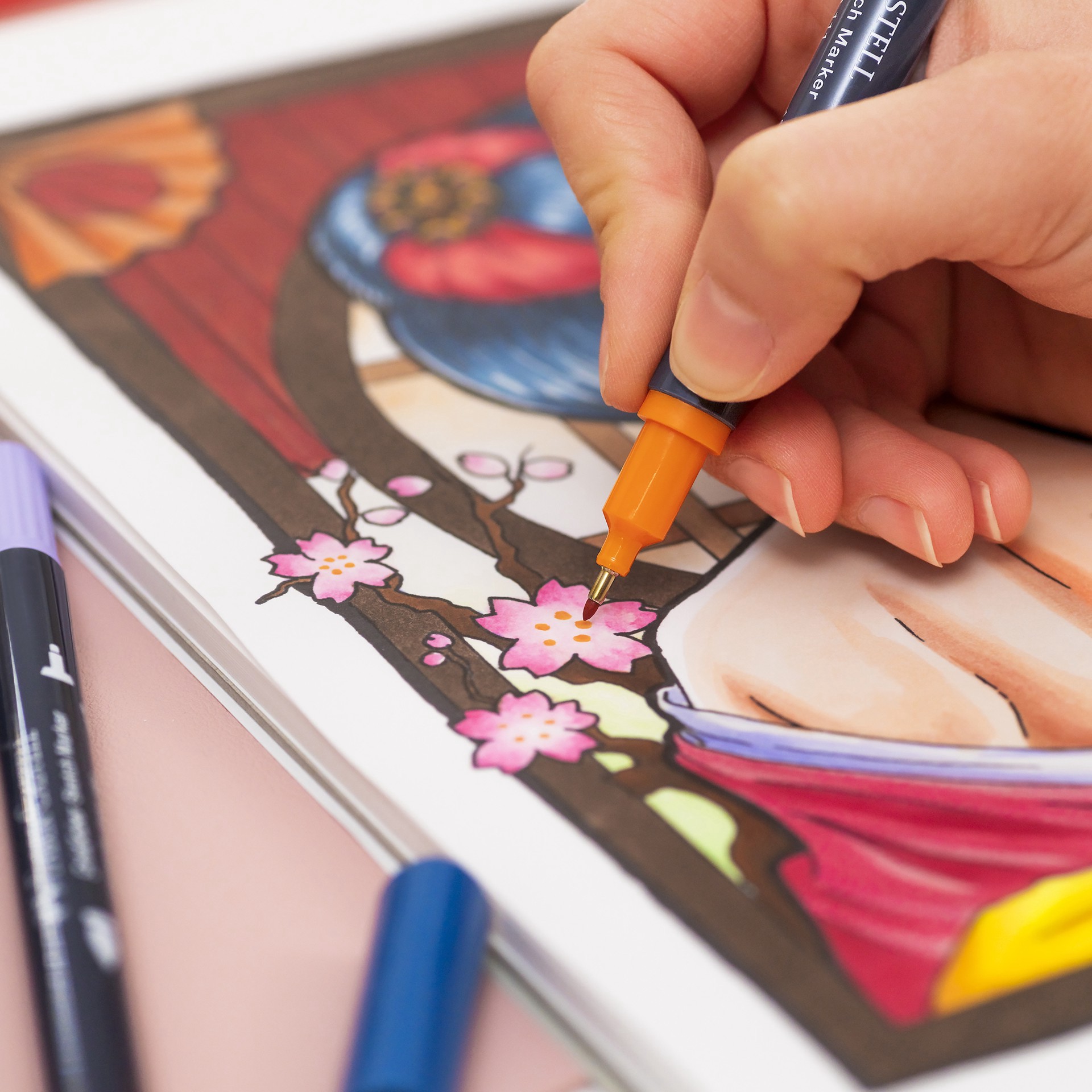 slide 7 of 7, Faber-Castell Manga Goldfaber Sketch Markers, 1 ct