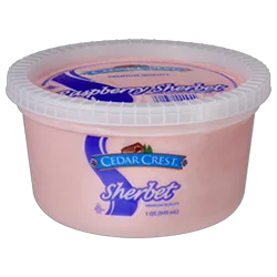 Cedar Crest Raspberry Sherbet