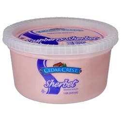 Cedar Crest Raspberry Sherbet