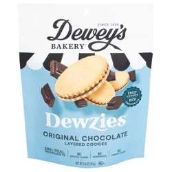 Dewey's Bakery Original Chocolate Dewzies Layered Cookies
