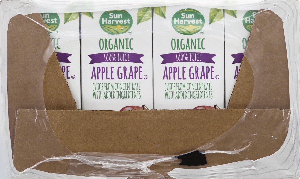slide 10 of 12, Sun Harvest 100% Organic Juice Boxes - 32 ct, 32 ct