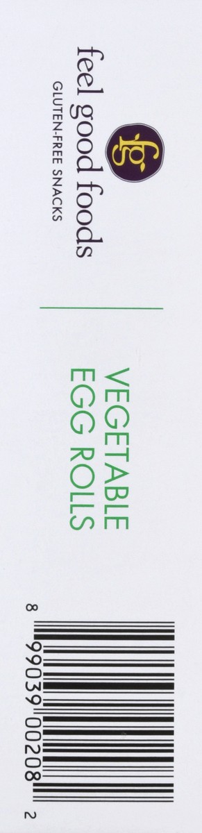 slide 8 of 9, Feel Good Foods Vegetable Egg Rolls 9 oz, 1 ct