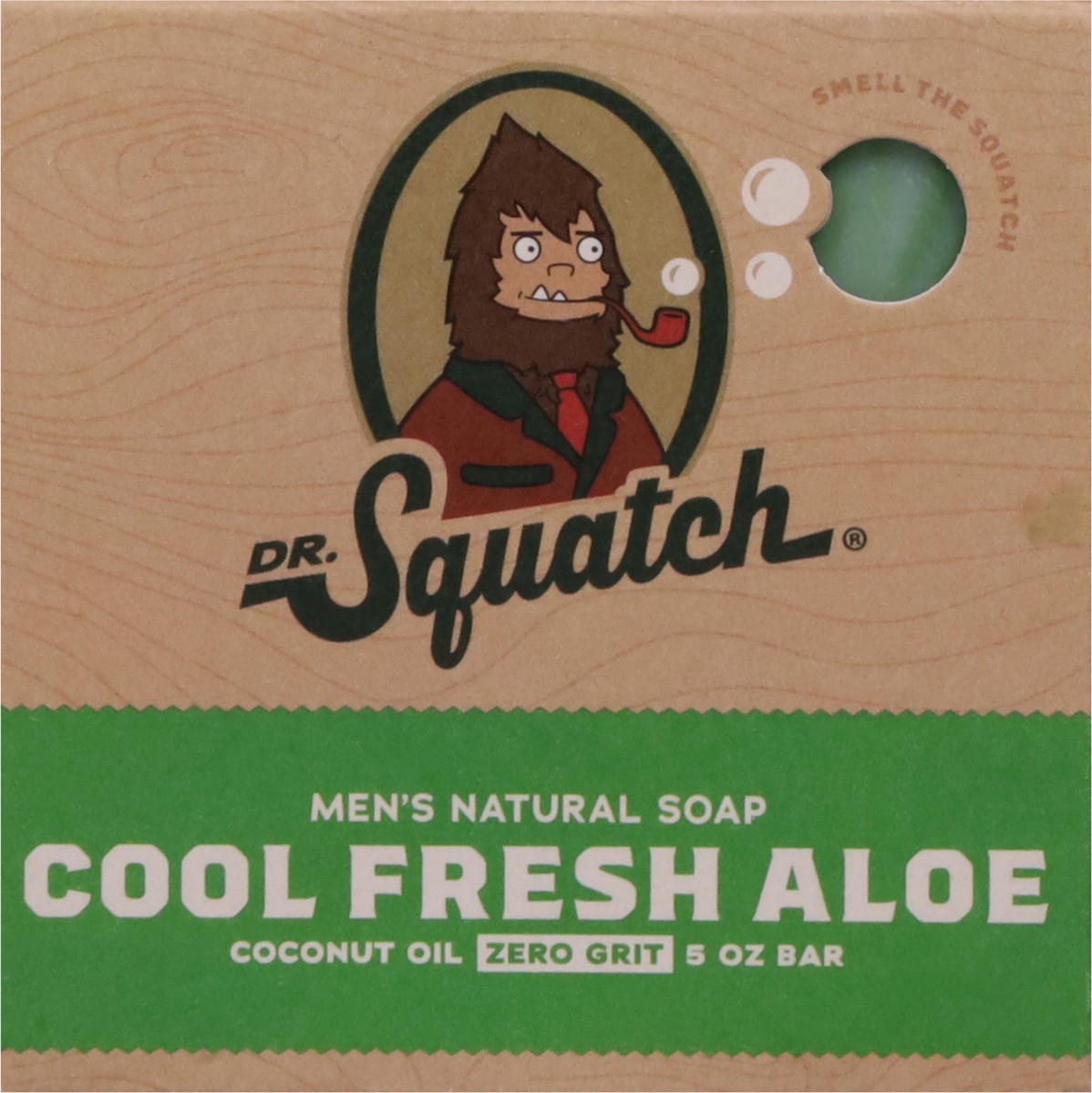 slide 5 of 12, Dr. Squatch Zero Grit Cool Fresh Aloe Men's Natural Soap 5 oz, 5 oz