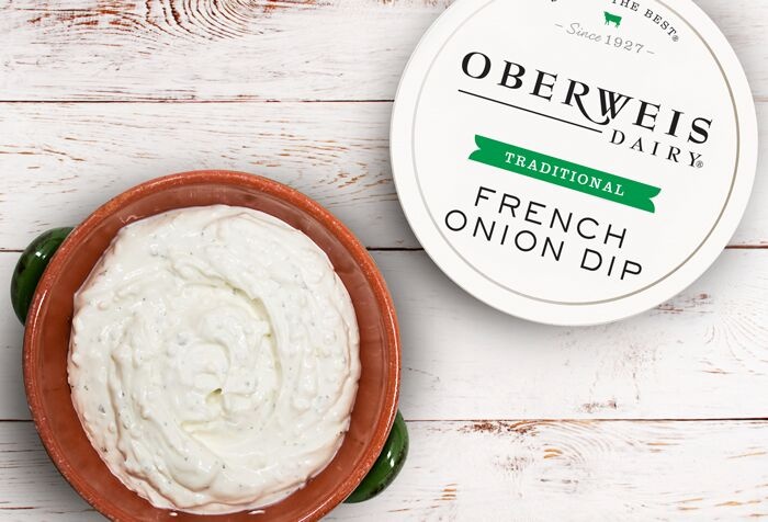 slide 1 of 1, Oberweis French Onion Dip, 16 oz